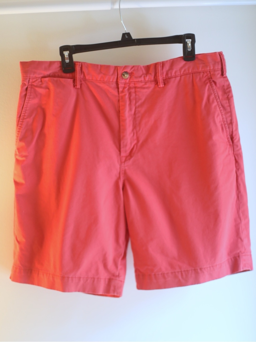 Polo Ralph Lauren Classic Fit Chino Shorts | Men’s 36 | Coral Pink